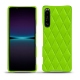 Capa em pele Sony Xperia 1 IV - Vert fluo - Couture