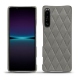 Lederschutzhülle Sony Xperia 1 IV - Acier vintage - Couture