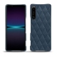 Custodia in pelle Sony Xperia 1 IV - Jean vintage - Couture