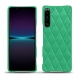 Capa em pele Sony Xperia 1 IV - Menthe vintage - Couture