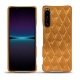 Funda de piel Sony Xperia 1 IV - Or Maïa - Couture