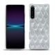 Sony Xperia 1 IV leather cover - Platinium - Couture