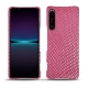 Custodia in pelle Sony Xperia 1 IV - Serpent ciclamino
