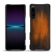 Lederschutzhülle Sony Xperia 1 IV - Marron Patine