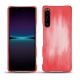 Coque cuir Sony Xperia 1 IV - Rose Patine