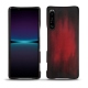 Coque cuir Sony Xperia 1 IV - Rouge Patine