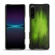 Coque cuir Sony Xperia 1 IV - Vert Patine