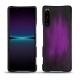 Capa em pele Sony Xperia 1 IV - Violet Patine