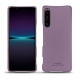 Coque cuir Sony Xperia 1 IV - Lilas PU
