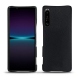 Sony Xperia 1 IV leather cover - Noir élégant