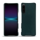 Capa em pele Sony Xperia 1 IV - Vert séduisant