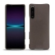 Funda de piel Sony Xperia 1 IV - Gris Veggie
