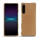 Sony Xperia 1 IV leather cover - Beige Veggie