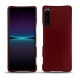 Sony Xperia 1 IV leather cover - Rouge Veggie