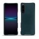 Capa em pele Sony Xperia 1 IV - Bleu Veggie