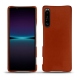 Coque cuir Sony Xperia 1 IV - Orange Veggie