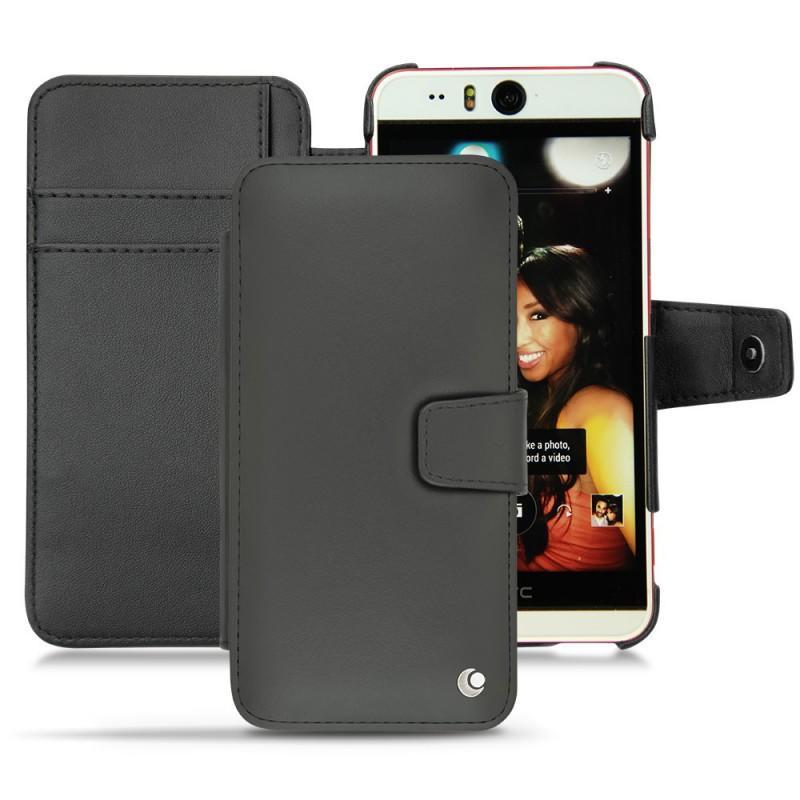 Capa em pele HTC Desire Eye - Noir ( Nappa - Black ) 