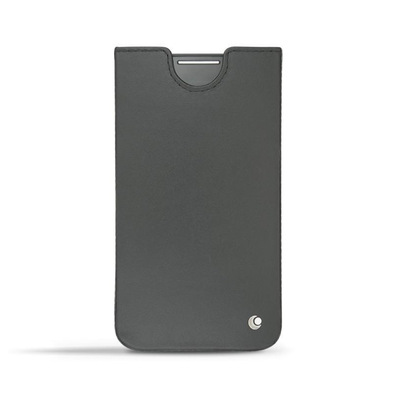 Capa em pele Motorola Nexus 6 - Noir ( Nappa - Black ) 