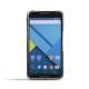 Custodia in pelle Motorola Nexus 6 - Noir ( Nappa - Black ) 
