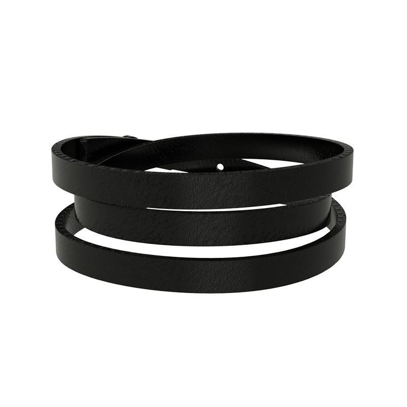 Women's leather bracelet
