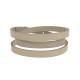 Women's leather bracelet