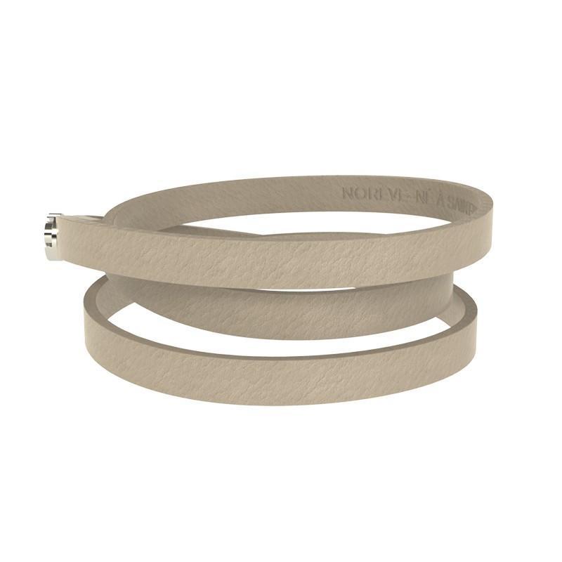 Pulseira de senhora em couro