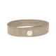 Pulseira de senhora em couro