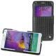 Samsung SM-N910 Galaxy Note 4 leather case - Abaca nero