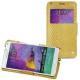レザーケース Samsung SM-N910 Galaxy Note 4 - Serpent sabbia