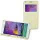硬质真皮保护套 Samsung SM-N910 Galaxy Note 4 - Beige ( Nappa - Pantone 7502C ) 