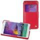 Lederschutzhülle Samsung SM-N910 Galaxy Note 4 - Rouge ( Nappa - Pantone 199C ) 