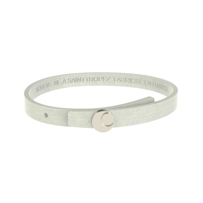 Men's leather bracelet