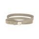 Men's leather bracelet