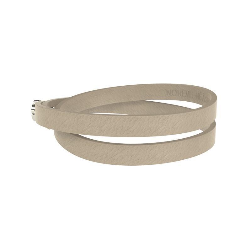 Men's leather bracelet