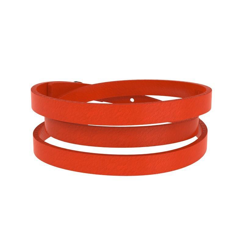 Men's leather bracelet