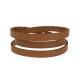 Men's leather bracelet