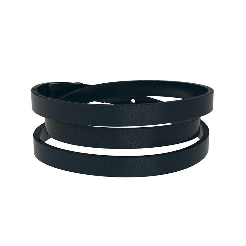Men's leather bracelet