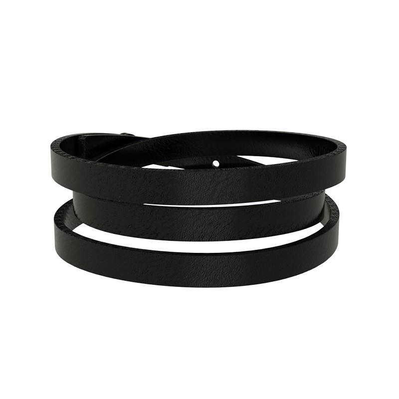 Men's leather bracelet