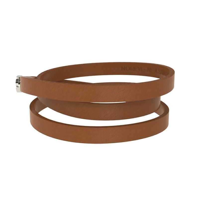 Braccialetto da uomo in pelle