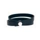 Men's leather bracelet