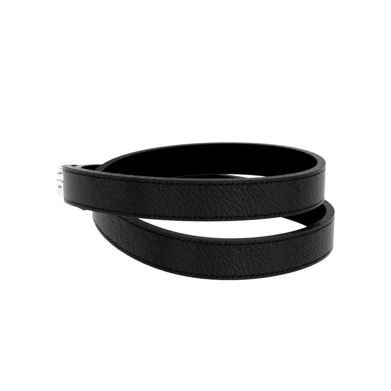 Men's leather bracelet