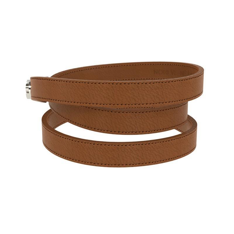 Pulseira de homem em couro