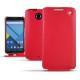 Capa em pele Motorola Nexus 6 - Rouge ( Nappa - Pantone 199C ) 