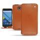 Custodia in pelle LG Nexus 6  - Marron ( Nappa - Pantone 1615C ) 
