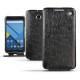 Capa em pele Motorola Nexus 6 - Autruche nero