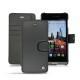 硬质真皮保护套 Archos 50 Helium 4G - Noir ( Nappa - Black ) 