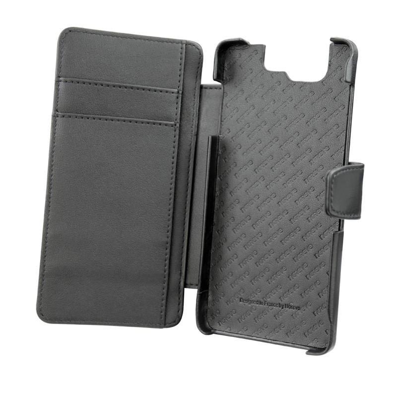 Funda de piel Wiko Highway