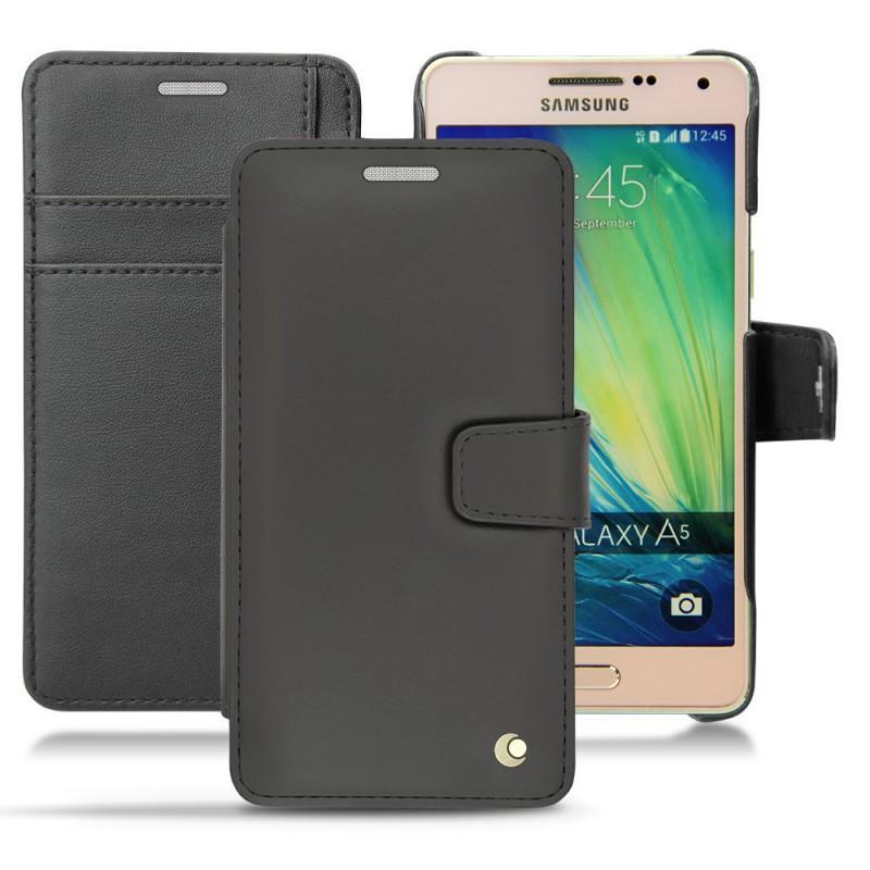 Housse cuir Samsung Galaxy A5 - Noir ( Nappa - Black ) 