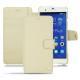 Funda de piel Huawei Honor 6 Plus - Beige ( Nappa - Pantone 7502C ) 