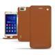 Custodia in pelle Huawei Honor 6 Plus - Marron ( Nappa - Pantone 1615C ) 